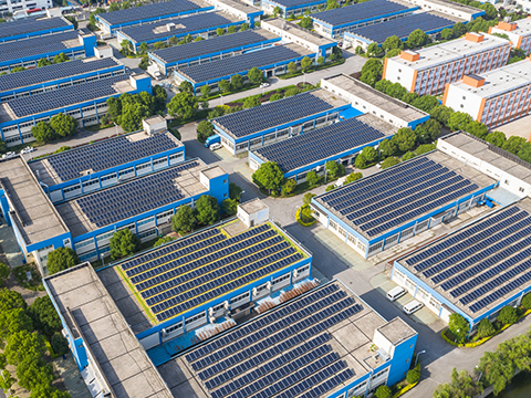 Solar panel mounting structure system