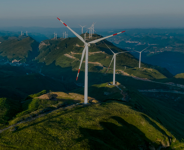 Green Energy precision manufacturing workshop background image