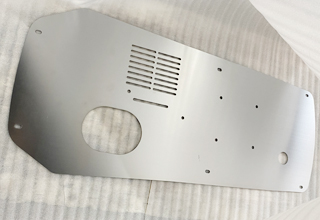 Stainless steel sheet sample