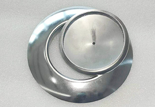 Stainless steel sheet sample