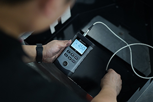 Quality control process — step 01: Incoming material inspection